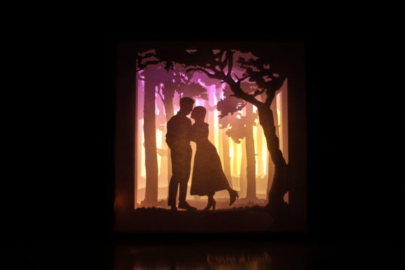Beside You Lightbox: 3D SVG for Shadow Boxes