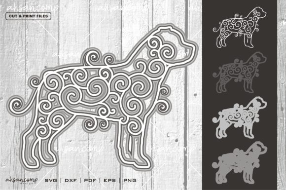 Dog 2 Vector 3D Layered: A Shadow Boxes & 3D SVG Review