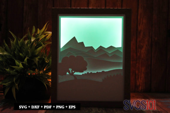Landscape Scene Shadow Box Light Box Review