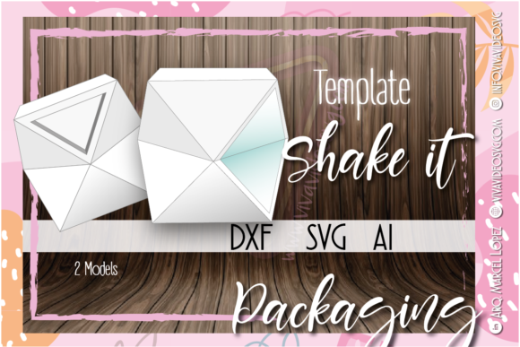 Mini Faceted Box: A 3D SVG Shape for Crafters