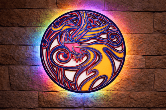 Phoenix Multilayer: 3D SVG Shapes for Sellers