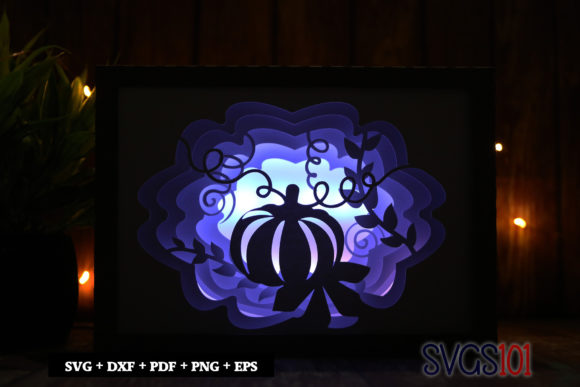 Review: 3D SVG Pumpkin Shadow Boxes for Fall Sales