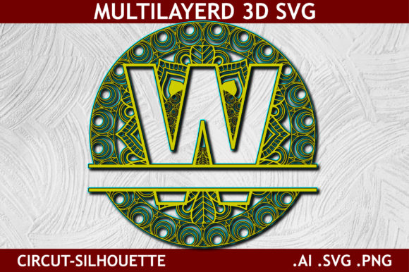 Review: 3D SVG Shapes in the W Letter Mandala