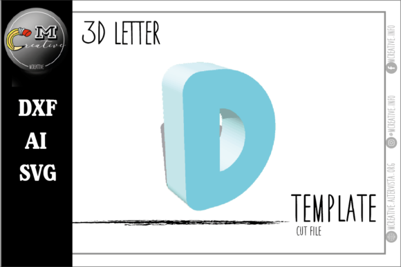 Reviewing 3D Letter Rounded D for Modern Embroidery Projects