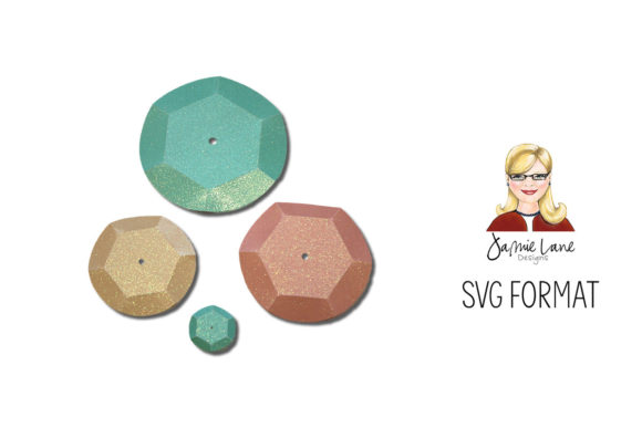 Sequins: A Versatile 3D SVG for Shapes & Crafts