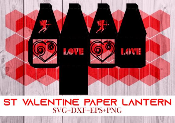 St Valentine Paper Lantern Series 0037: A 3D SVG Shapes Review