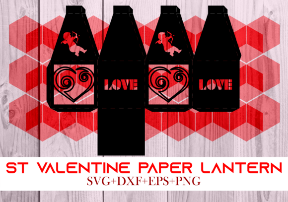 St Valentine Paper Lantern Series 0045: A 3D SVG Shapes Review