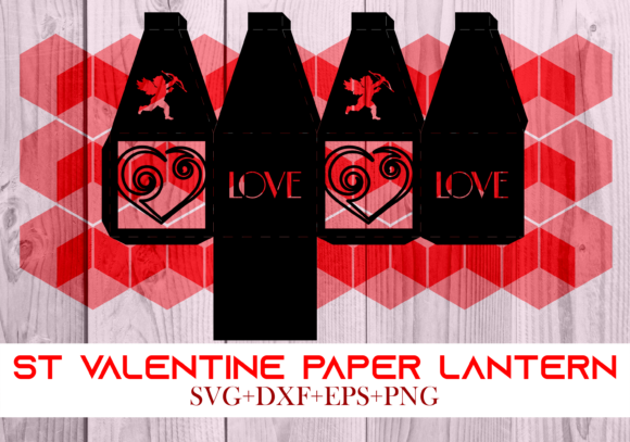 St Valentine Paper Lantern Series 0059: A 3D SVG Shape Review
