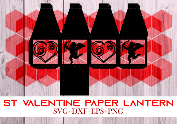 St Valentine Paper Lantern Series 0075: 3D SVG Shapes Review